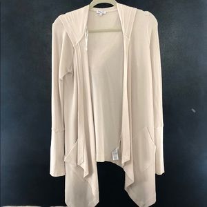 Splendid hoodie cardigan